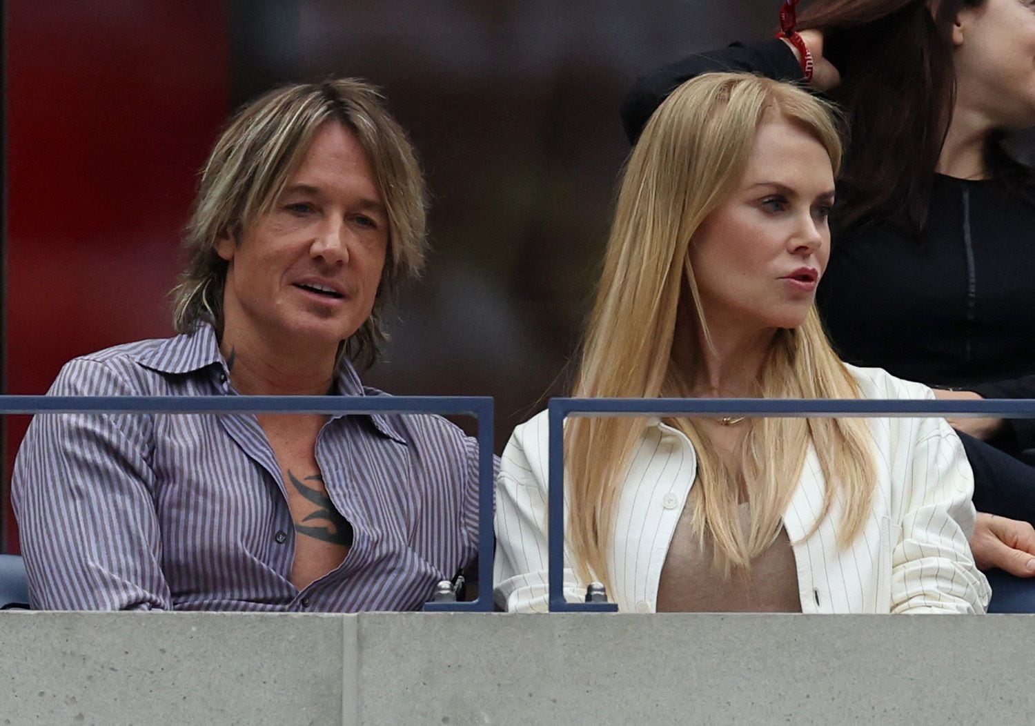 El cantante Keith Urban, junto a la actriz Nicole Kidman. Foto: REUTERS/Mike Segar