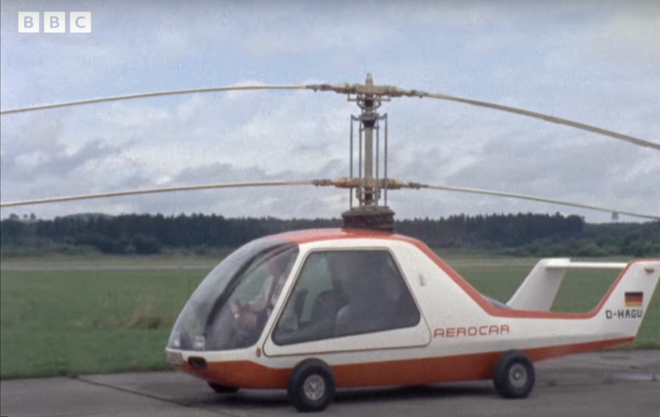 Aerocar. (foto: BBC Archive)