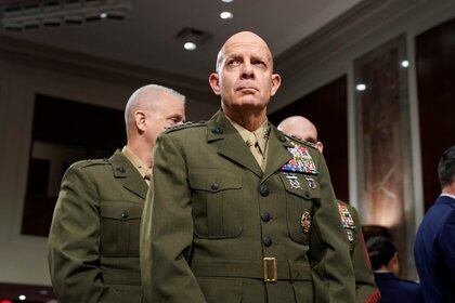 General David Berger, comandante de la Infantería de Marina (REUTERS / Joshua Roberts)