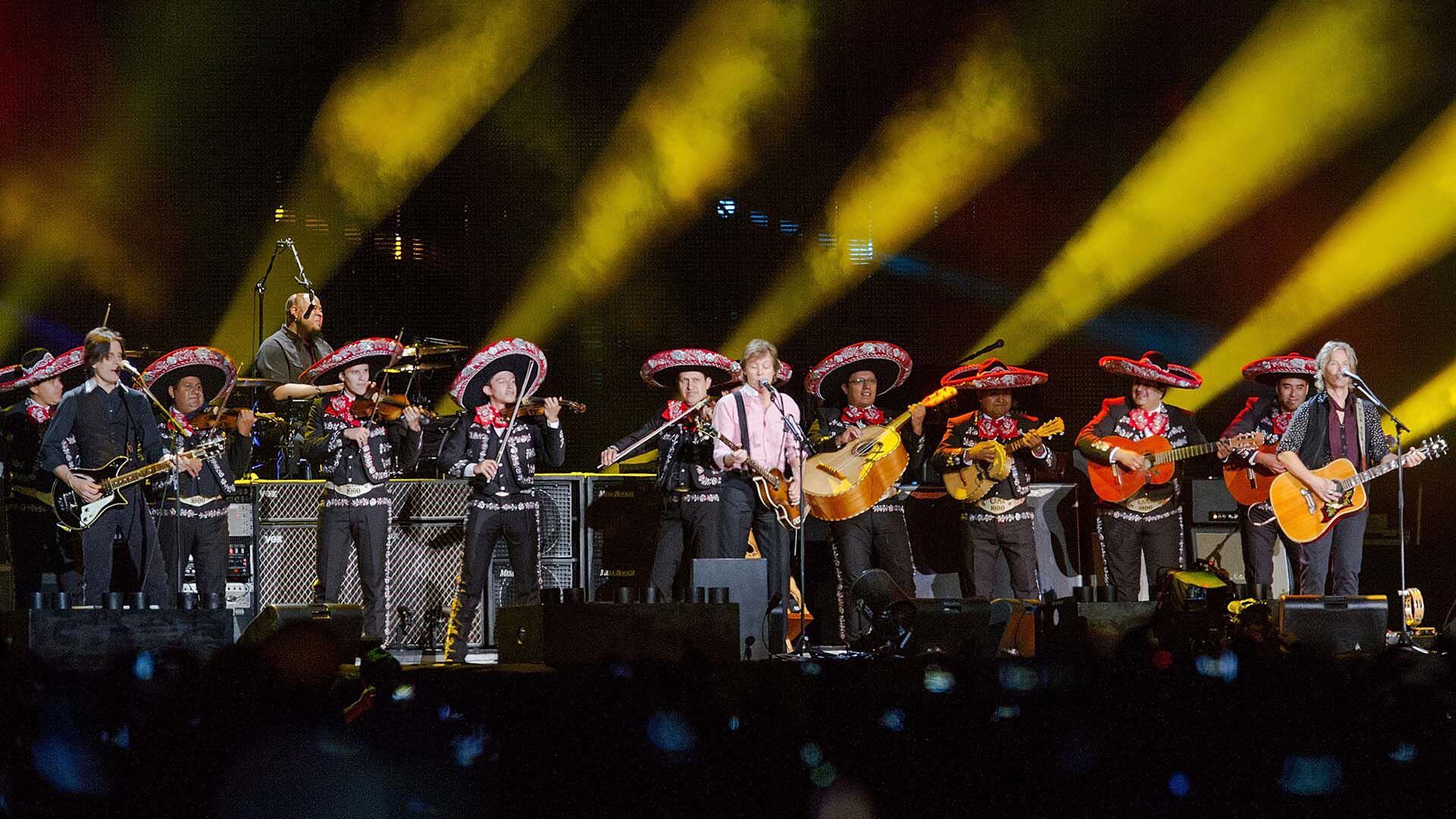 Paul McCartney en el Zócalo, 10 de mayo de 2012