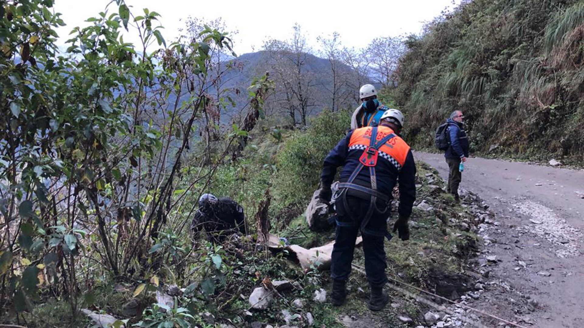 Rescate cuerpo Luis Espinoza Tucuman