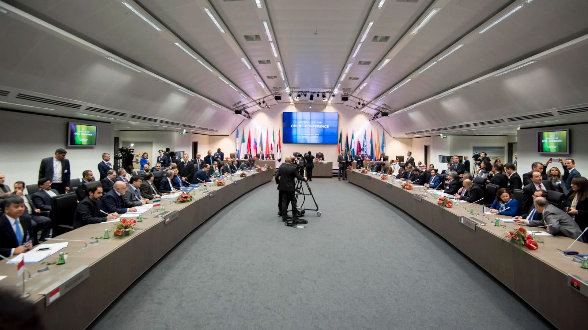 Reunión de la OPEP en Viena (AFP)