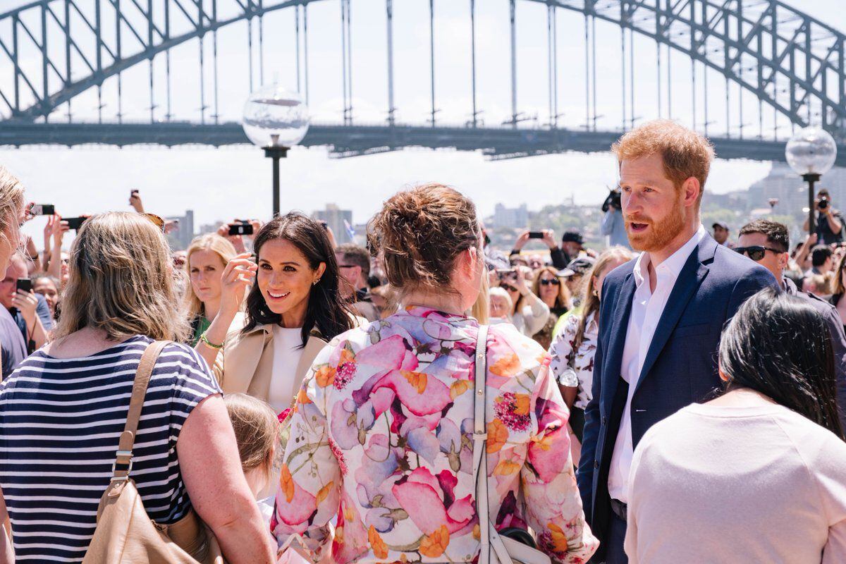 Meghan no quería que los Beckham se llevaran los encabezados durante su viaje a Sidney
 (Instagram @KensingtonRoyal)