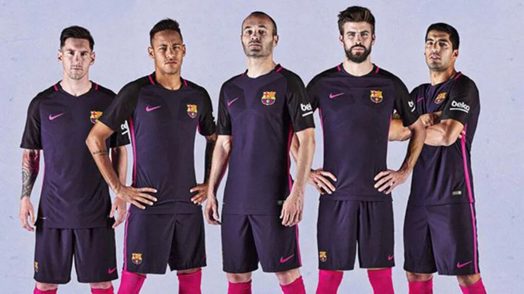 Por primera vez en la historia, la nueva segunda equipación del Barcelona será púrpura