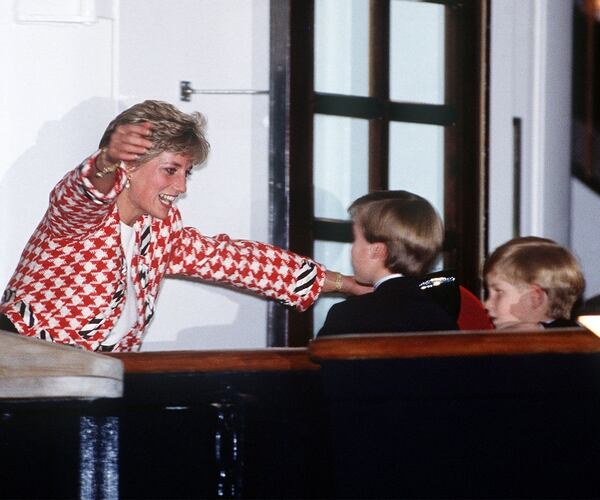 Diana se refugiaba en el amor de sus hijos