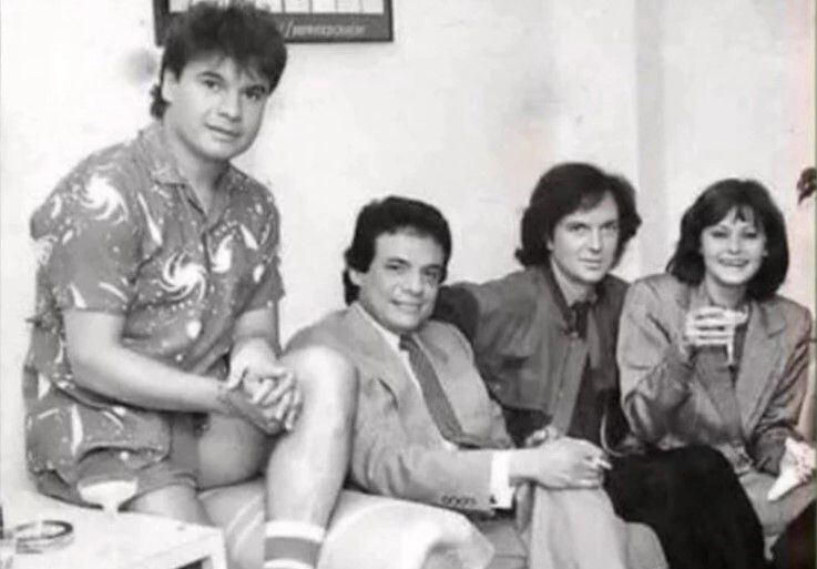 Camilo Sesto, Juan Gabriel, José José y Rocío Durcal / California 1984