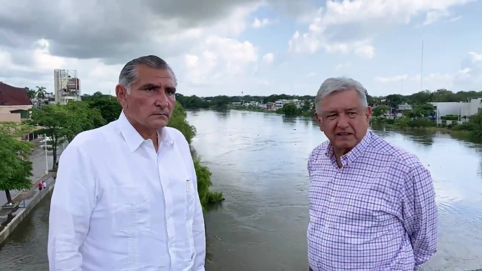 El mandatario Andrés Manuel López Obrador indicó que se tienen los recursos para ayudar a los damnificados de Tabasco (Foto: Captura de Pantalla)