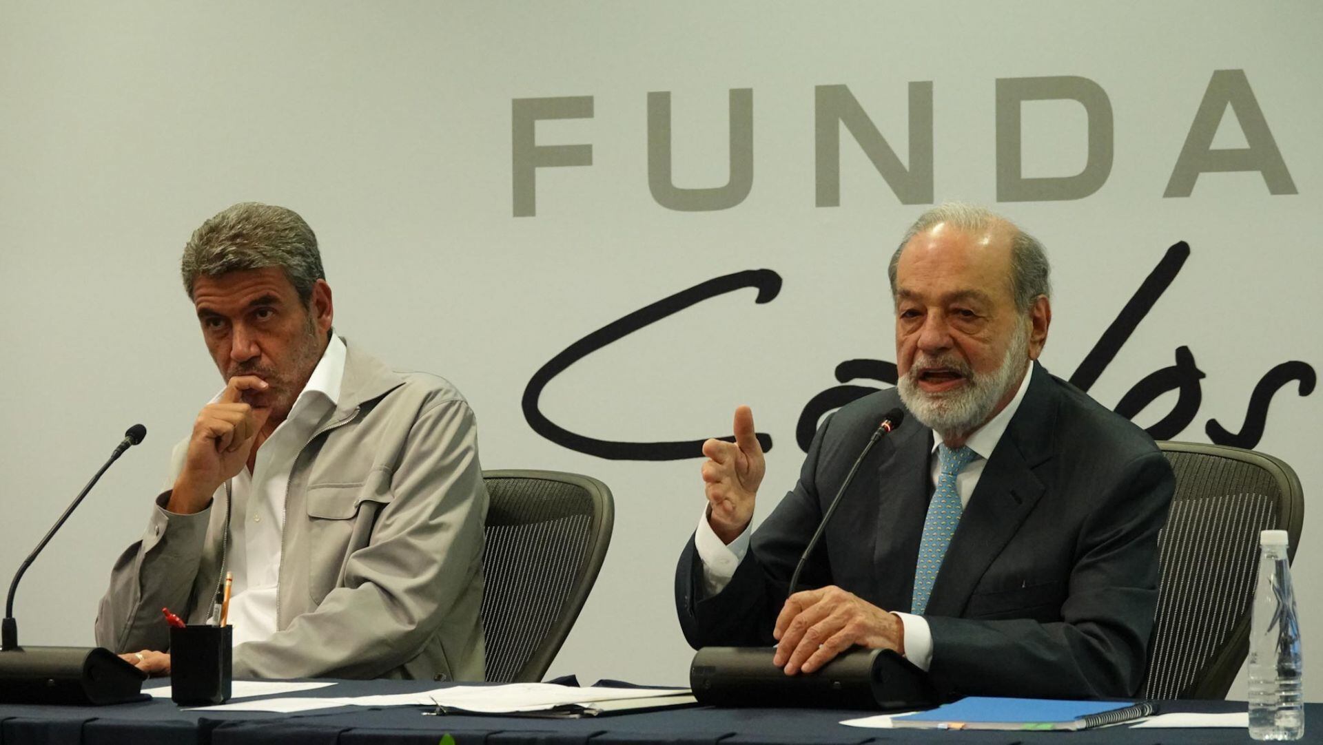 Carlos Slim-AMLO-México-12 de febrero