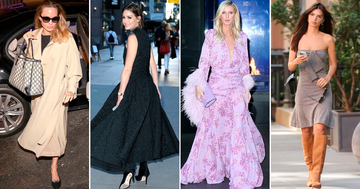 Look di Emily Ratajkowski, Angelina Jolie e Nicky Hilton: le celebrità in un clic