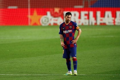 El futuro de Lionel Messi en el Barça se oscurece con cada día que pasa sin renovar su contrato (REUTERS)