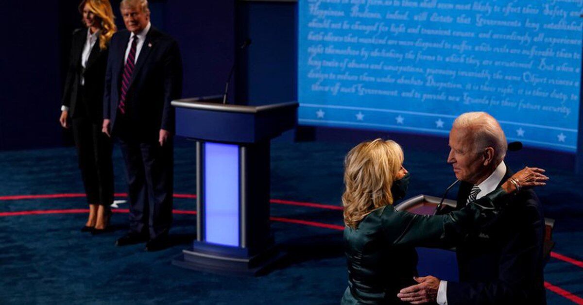 Photo of Quién siguió a los candidatos en el primer debate presidencial de Estados Unidos