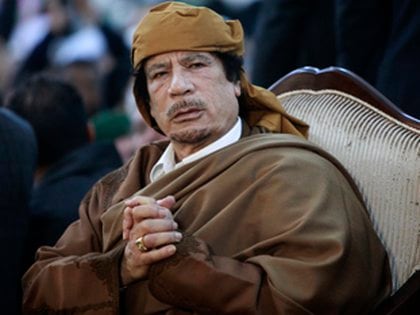La CPI pidió la captura de Gaddafi en 2011, pero terminó siendo ejecutado en medio de la guerra civil libia (Reuters)