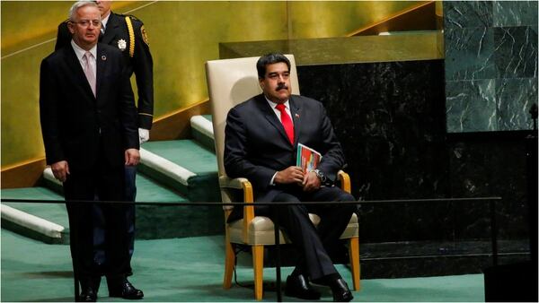 Nicolás Maduro en la Asamblea General de las Naciones Unidas. (Reuters)
