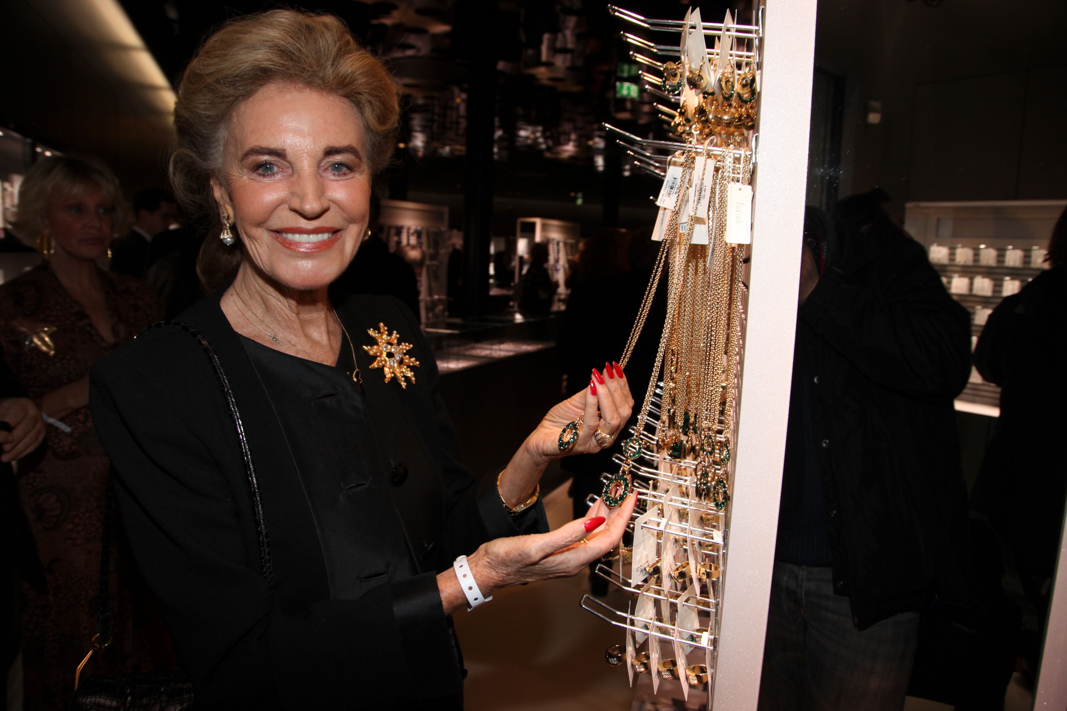 La empresaria en 2009, durante la apertura de uno de los locales de su empresa en Viena, Austria (Karl Schoendorfer/Shutterstock)
