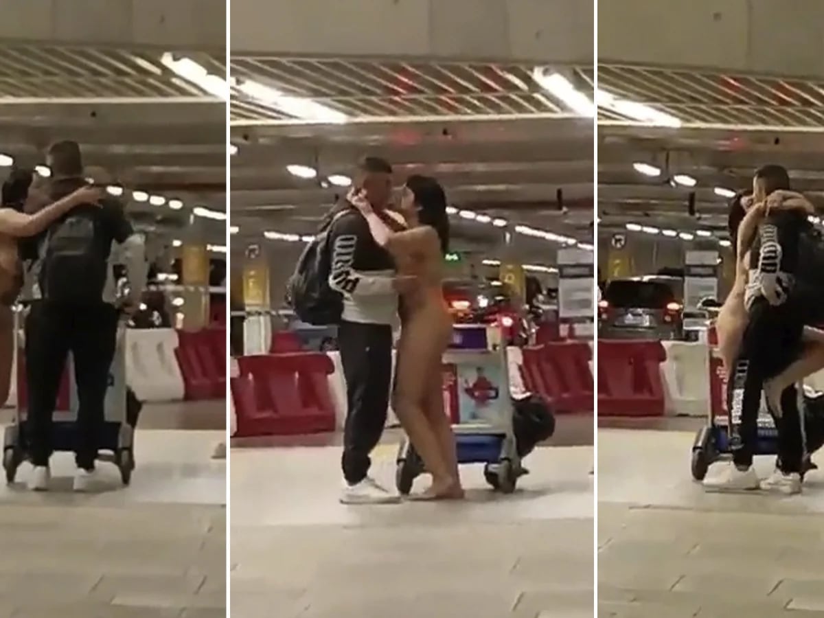 Una mujer se desnudó y acosó a pasajeros en el aeropuerto de Santiago de  Chile tras mezclar hongos con alcohol - Infobae