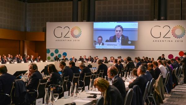 Sesiones del G20 en Buenos Aires