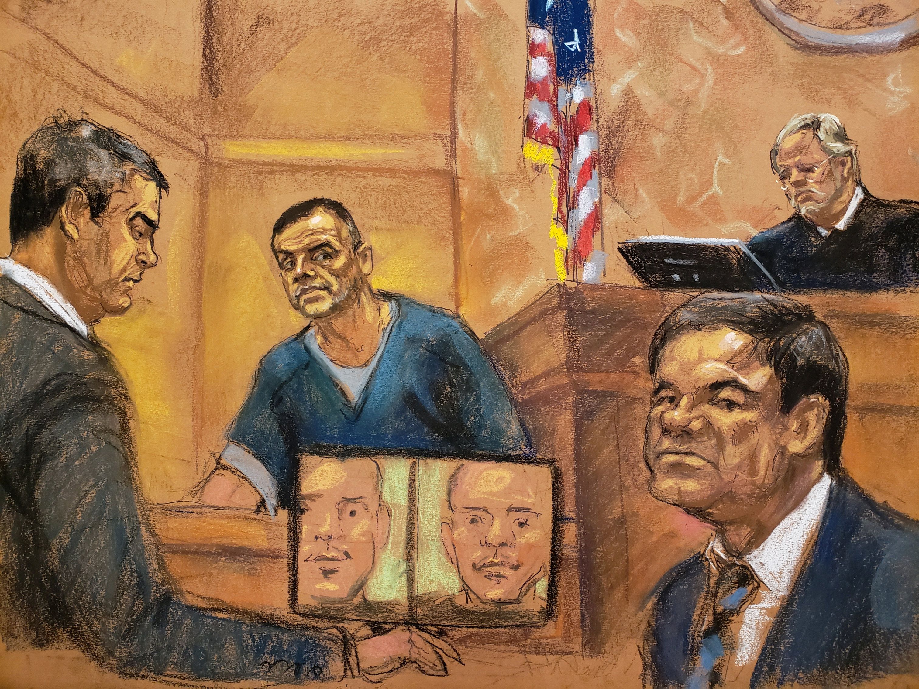 Uno de los gemelos Flores testificó en contra de 'El Chapo' (Foto: REUTERS/Jane Rosenberg)