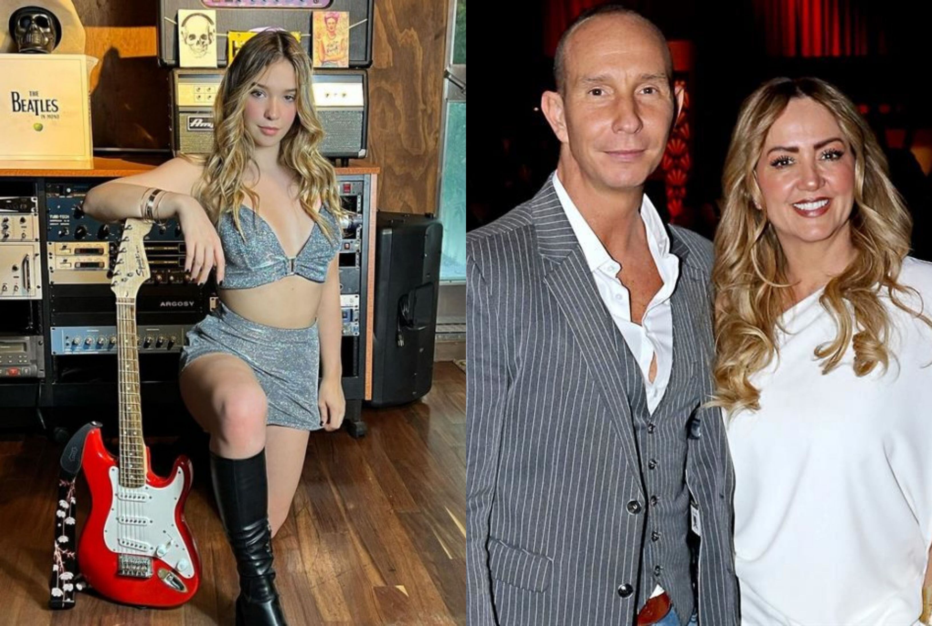 Hija de Andrea Legarreta y Erik Rubín habló por primera vez de la ruptura - Infobae