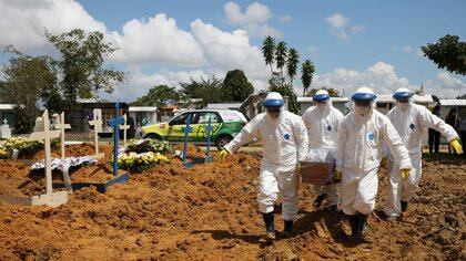 Brasil es uno de los países más afectados por el coronavirus, con más de 220.000 muertos (REUTERS/Bruno Kelly)