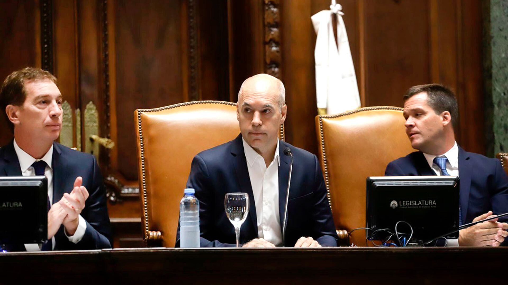 En sus redes sociales, Horacio Rodríguez Larreta propuso la leyenda "Seguir transformando la ciudad" para promocionar su discurso en la apertura de sesiones ordinarias (Fotos GCBA)