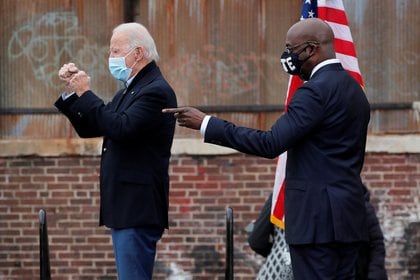 Joe Biden prevé volver a Georgia en los próximos días para la recta final de la campaña por dos escaños en el Senado (Reuters)