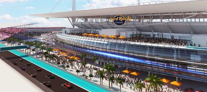 El Hard Rock Stadium estará en el corazón de la pista en Miami