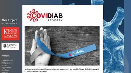 Francesco Rubino y un grupo internacional de sus colegas médicos crearon un archivo global para estudiar la diabetes vinculada al coronavirus: el CoviDiab Registry.