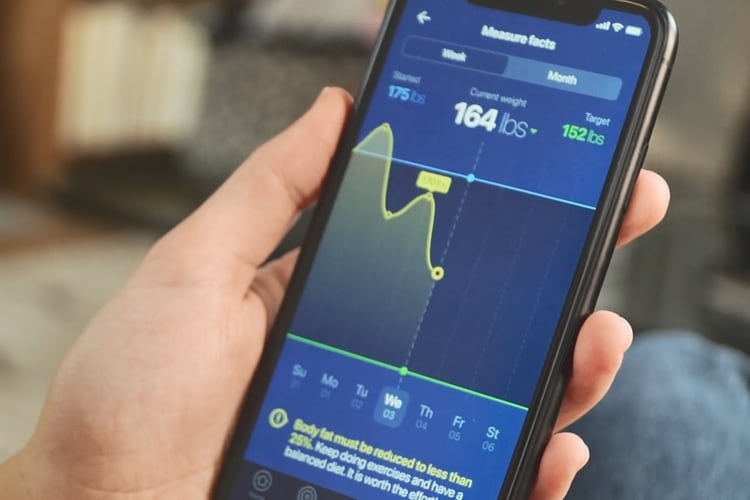 La información se puede ver en la aplicación.