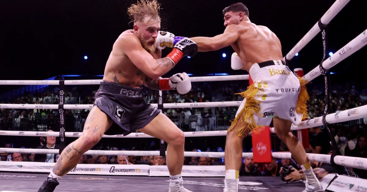 Under the eyes of Cristiano Ronaldo and Mike Tyson, Tommy Fury won the undefeated Jake Paul: the end of the fight movie