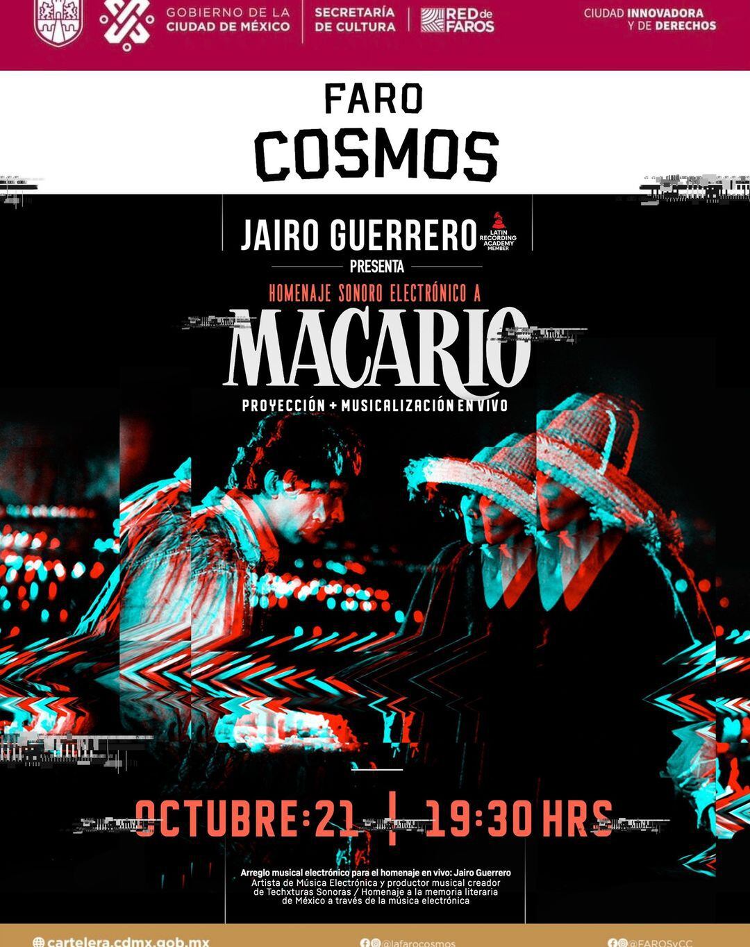 Jairo Guerrero nos sorprende al darle un toque futurista a la música incidental de 'Macario' en el Día de Muertos