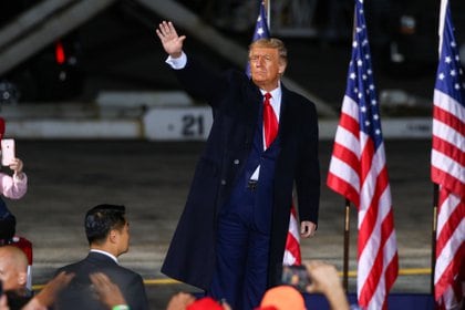 El presidente de Estados Unidos, Donald Trump, busca la reelección en los comicios del 3 de noviembre (SCOTT W. GRAU / ZUMA PRESS / CONTACTOPHOTO)