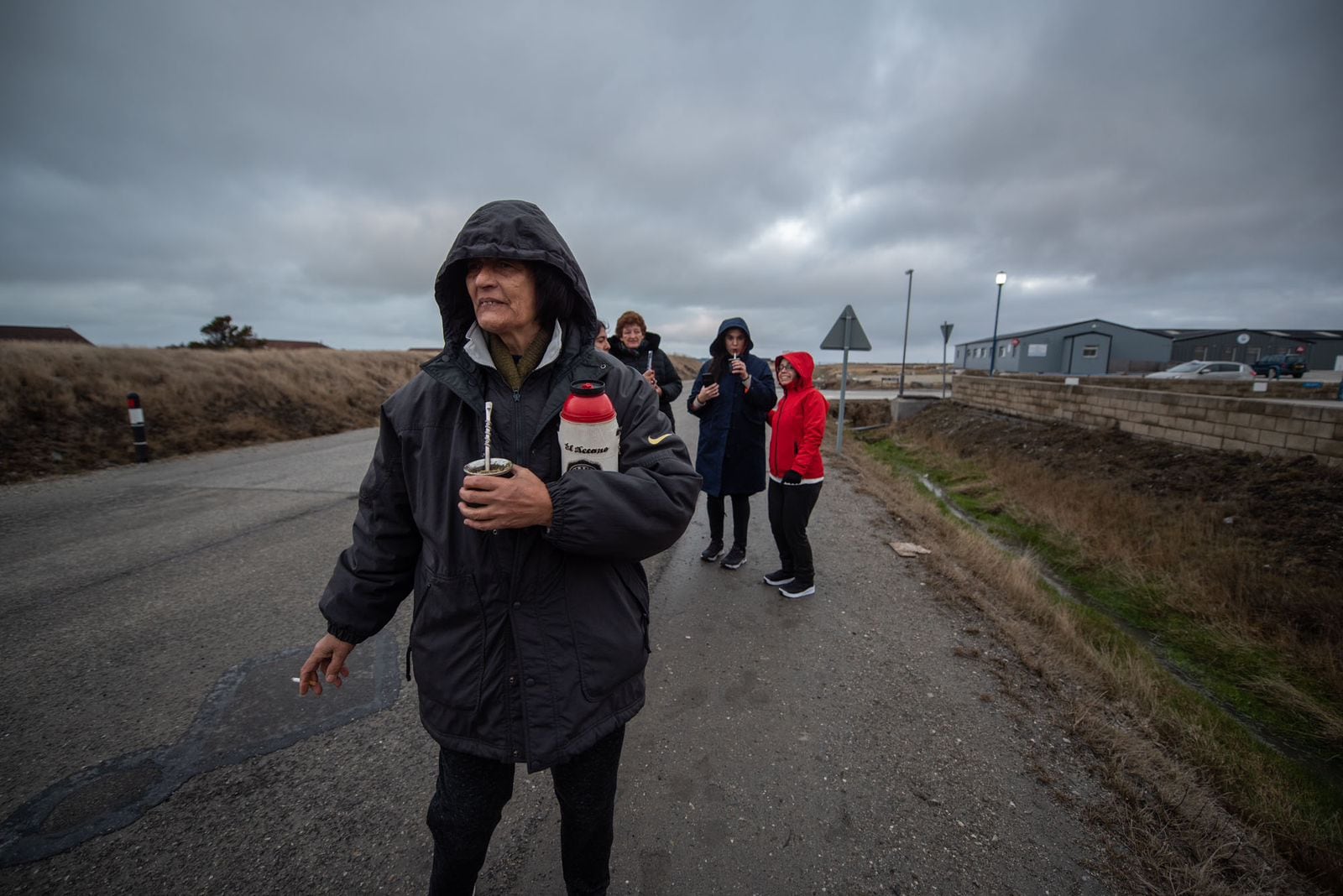 Los familiares estuvieron una semana, y recorrieron diversos puntos de la isla (Stephanie Bridger)