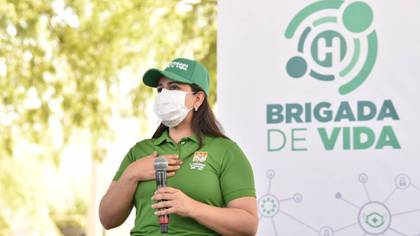Célida López Cárdenas, alcaldesa de Hermosillo, dio positivo por coronavirus (Foto: Twitter@CelidaLopezc)