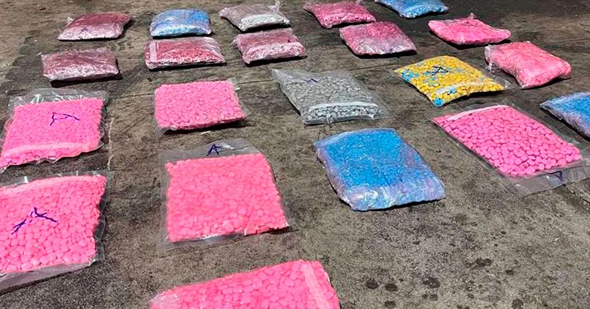 They found in Bolivia synthetic drugs hidden in pillows from Spain