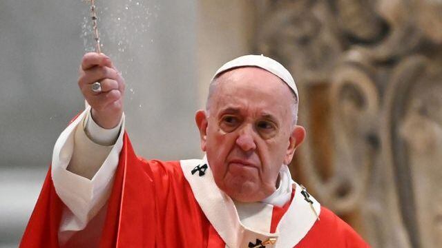 Pope Francis (Alberto Pizzoli/Pool via REUTERS)