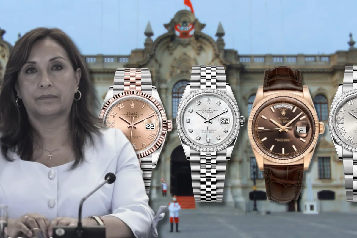 Dina Boluarte: Expertos en relojes de lujo habrían detectado un cuarto  Rolex en poder de la presidenta - Infobae