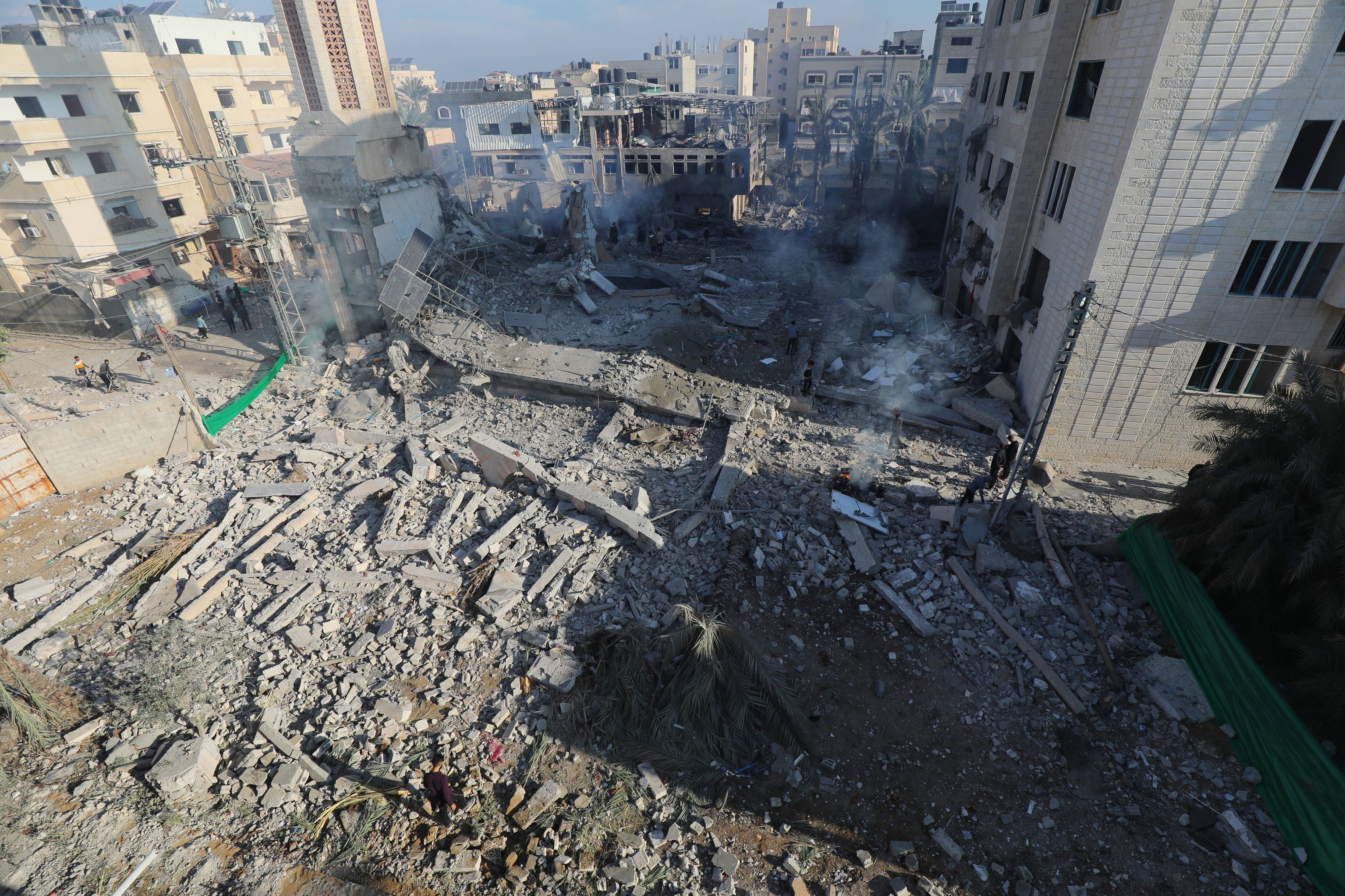 Imagen de archivo del conflicto en Gaza (Europa Press/Contacto/Omar Ashtawy)
