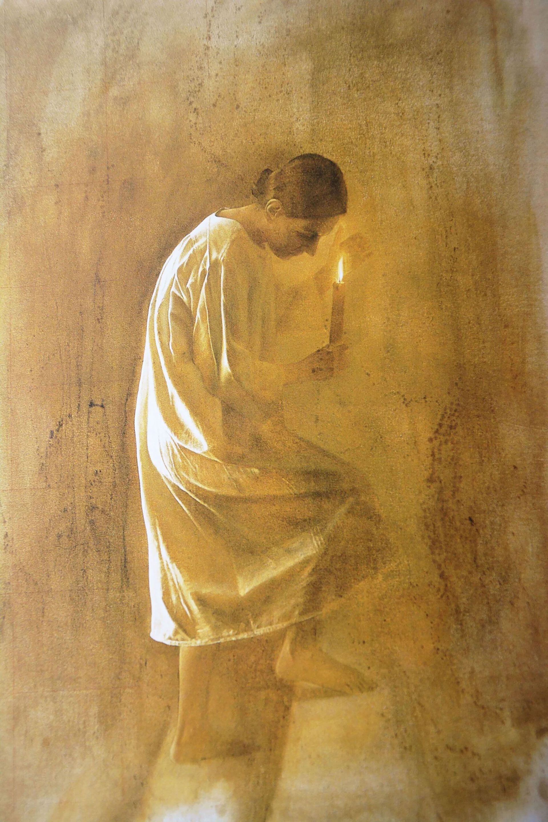 Noche oscura del alma (a San Juan de la Cruz), de José Alberto Marchi, participó de la IX Bienal de Arte Sacro