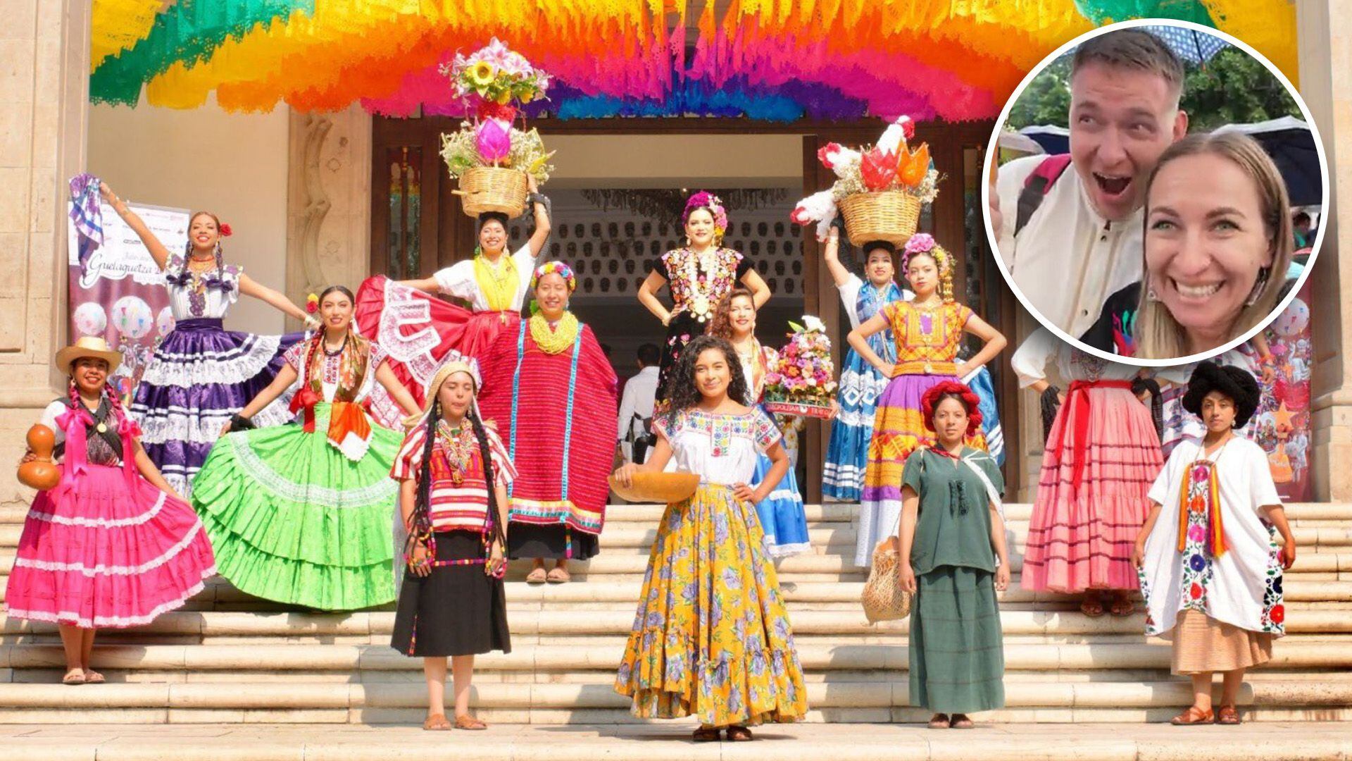 Los rusos se asombraron al observar los bailes tradicionales del estado de Oaxaca por primera vez.
Crédito:
Gobierno de Oaxaca
YouTube/Rusos Reaccionan