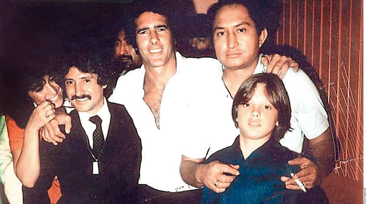 Luis Miguel y su padre, durante sus primeras presentaciones públicas