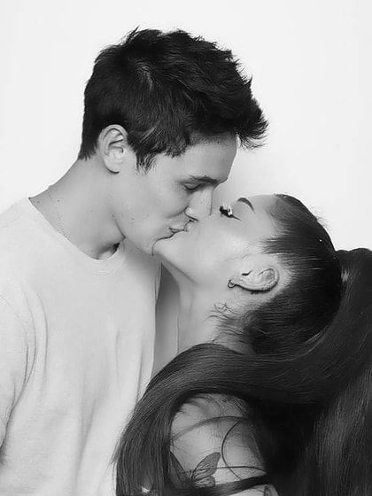Ariana Grande y Dalton Gomez 