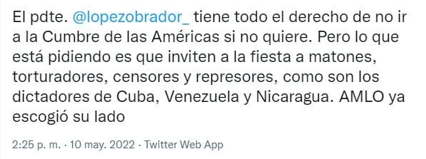 El presentador de noticias Jorge Ramos arremetió contra AMLO por su negativa a asistir a la Cumbre de las Américas si no se invitaba a otros países (Foto: Twitter / @jorgeramosnews)