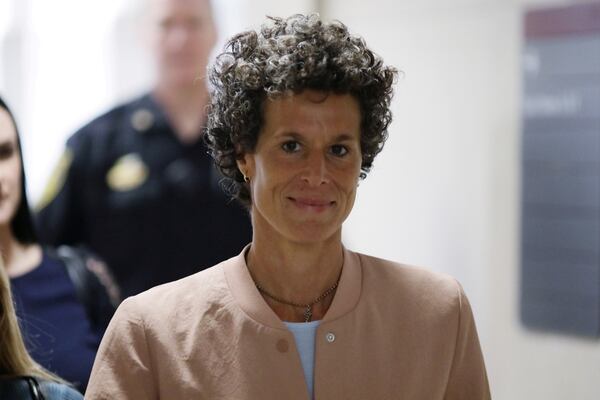 Andrea Constand fue la testigo clave en el caso en contra de Bill Cosby (REUTERS/Dominick Reuter/Pool)