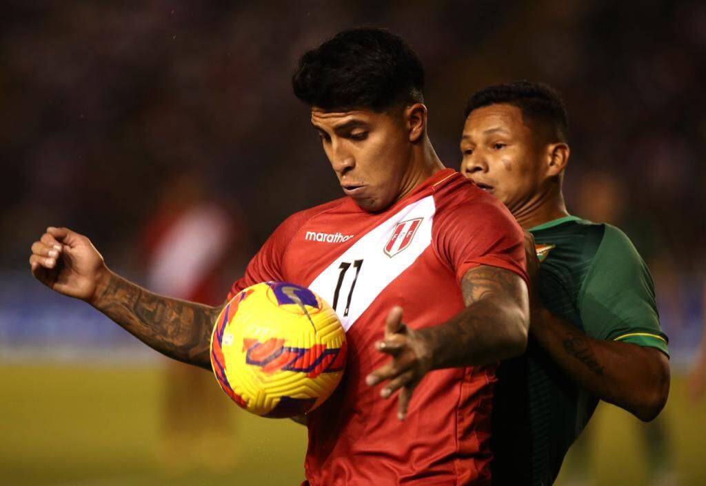 Piero Quispe dejó una grata impresión en su debut con la selección peruana