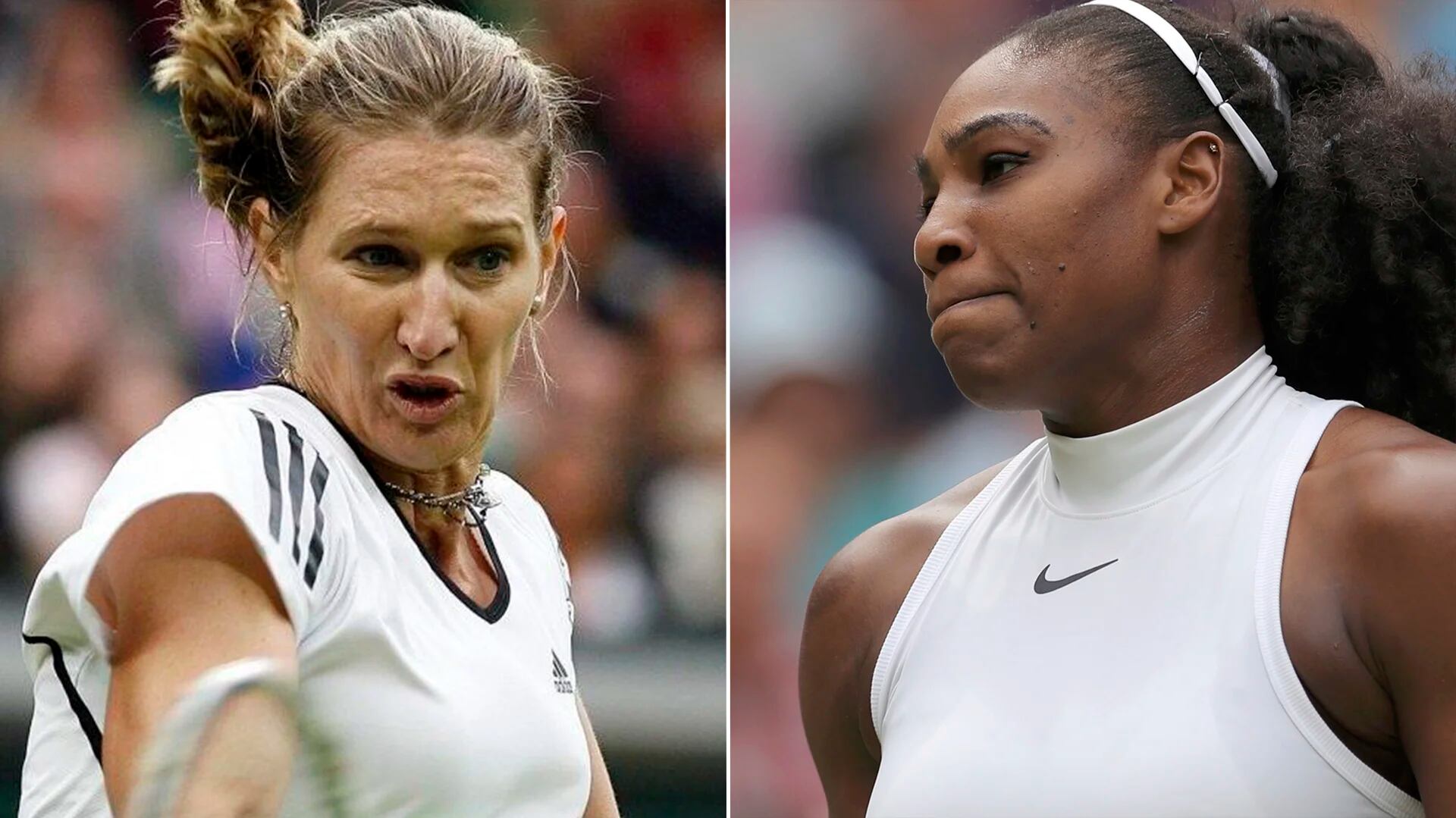 Steffi Graf y Serena Williams comparten el segundo puesto por debajo de la australiana