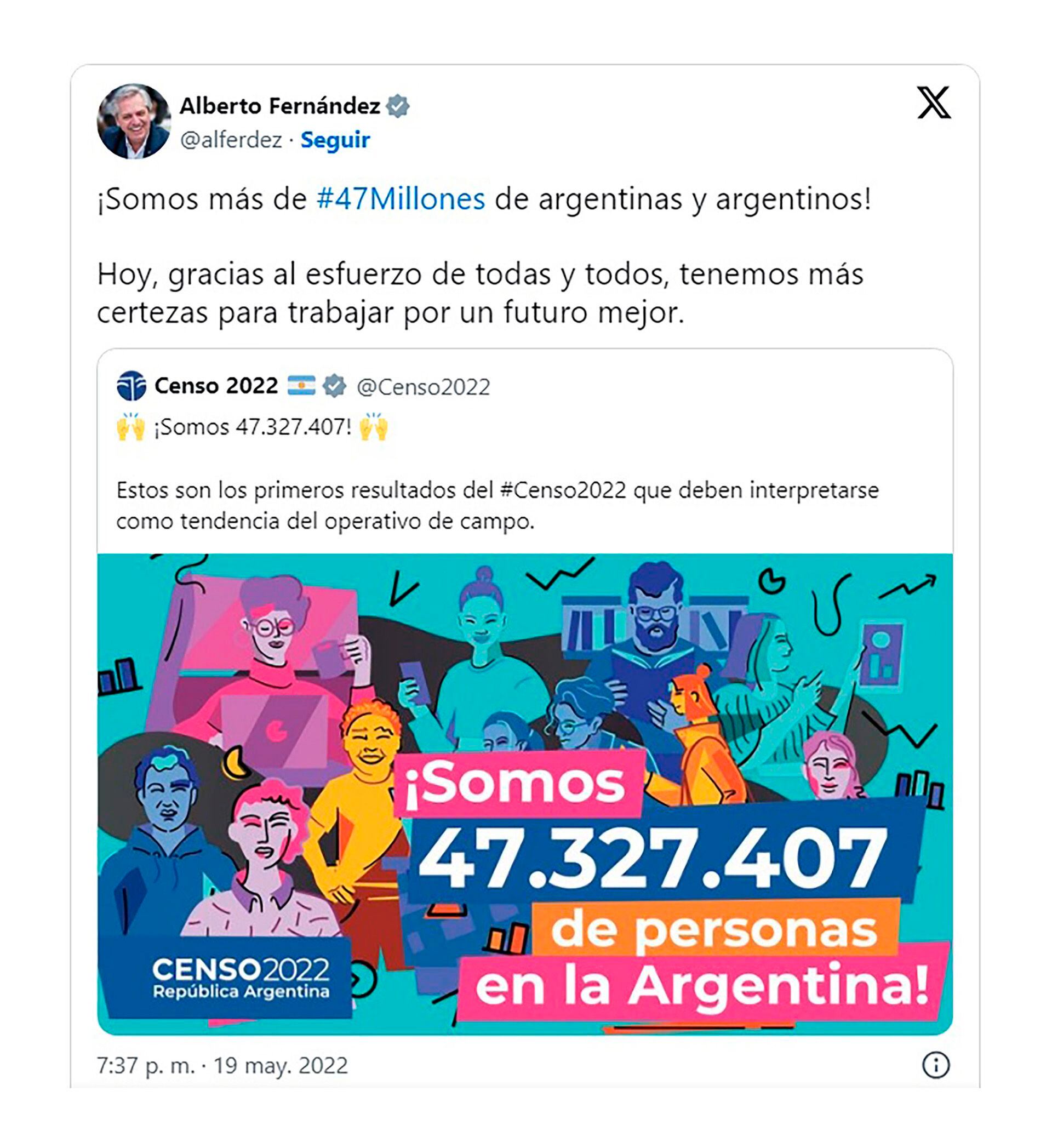 Tweet Fernández