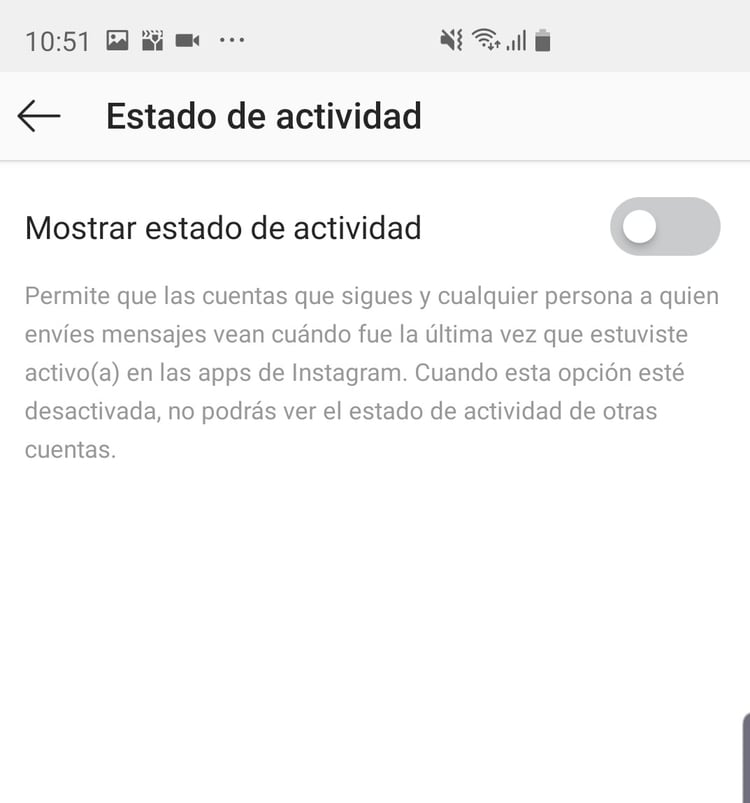 Desactivá la opción que dice 