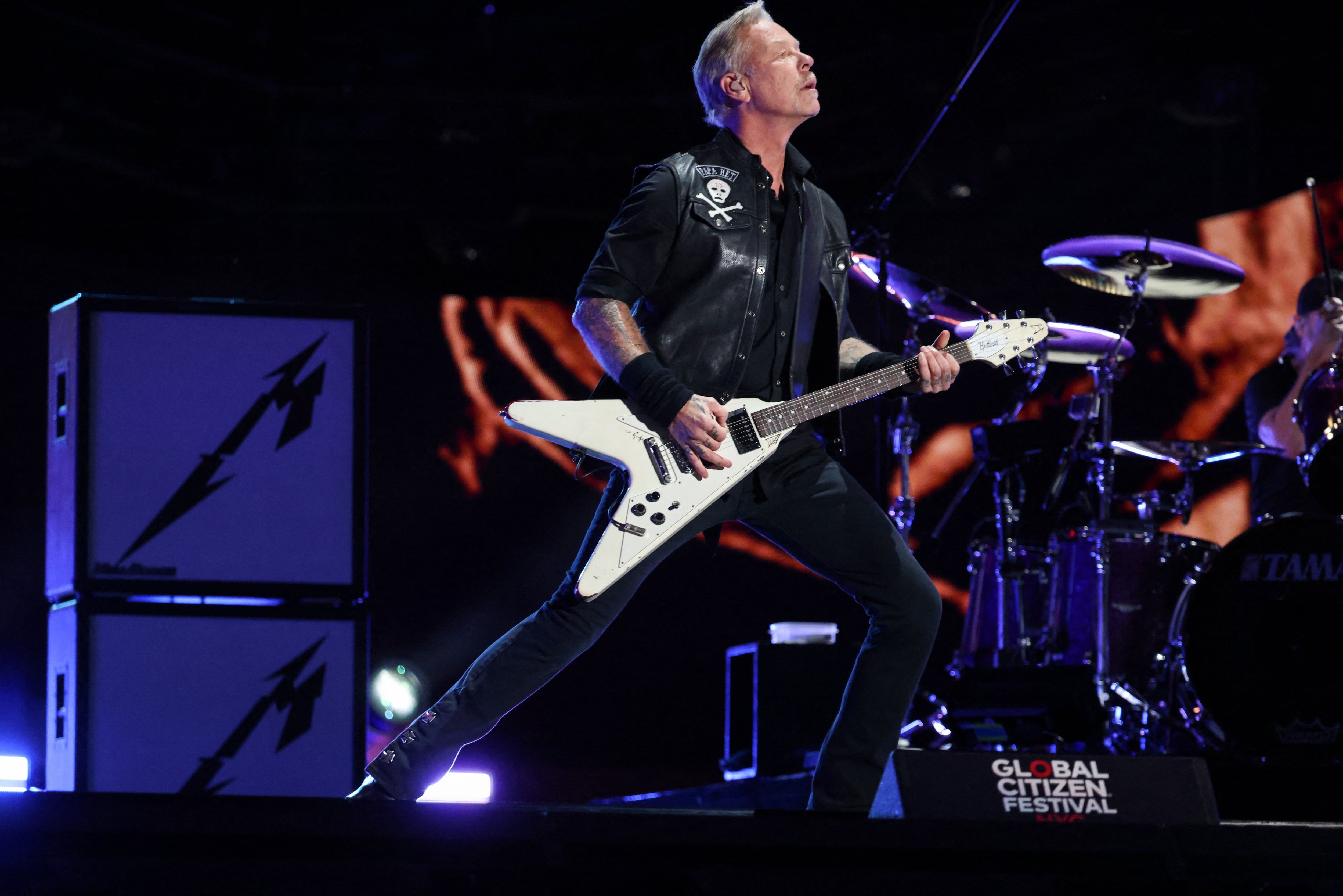 Metallica tocará un set diferente para cada uno de los shows y tendrá distintos teloneros cada noche.(REUTERS/Caitlin Ochs)
