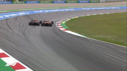Sobre paso de Checo Pérez a Daniel Ricciardo (Foto: Fórmula 1).