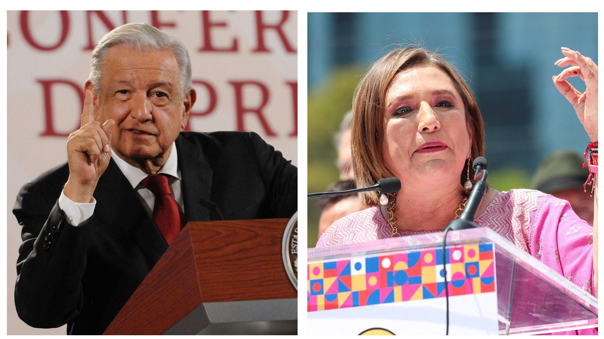 Xóchitl Gálvez reaccionó a las críticas del presidente López Obrador durante su mañanera de este martes. (Cuartoscuro/Reuters)